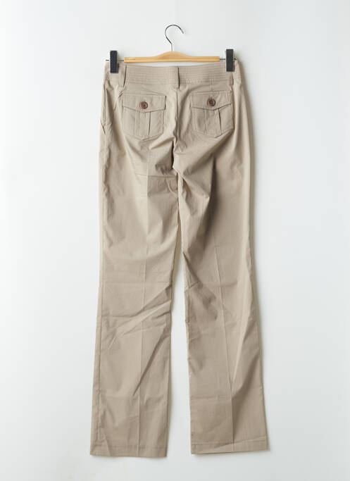 Pantalon drept bej LOLA femeie