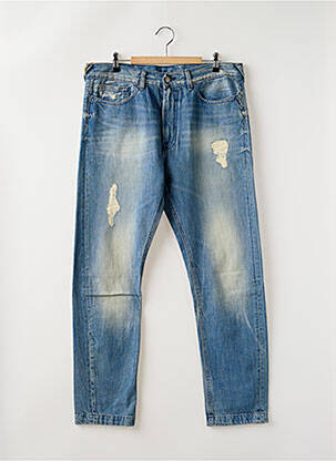 Blugi cu croială slim albastru LE TEMPS DES CERISES bărbat