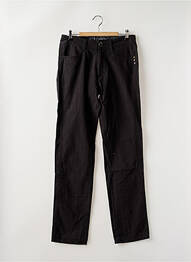 Pantalon slim țesătură poplin mărime normală negru TEDDY SMITH bărbat