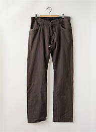 Pantalon drept țesătură poplin mărime normală gri TEDDY SMITH homme