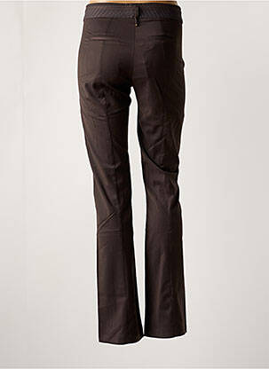 Pantalon slim buzunare maro MC PLANET femeie