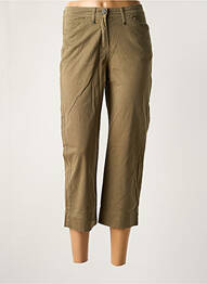 Pantalon trei sferturi buzunare verde JOST femeie