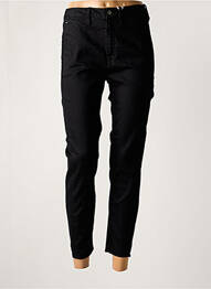Pantalon 7/8 închidere cu fermoar sub clapetă cu nasturi negru G STAR femme