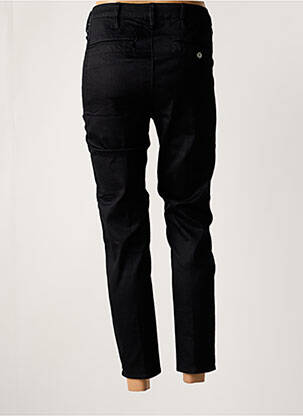 Pantalon 7/8 închidere cu fermoar sub clapetă cu nasturi negru G STAR femeie