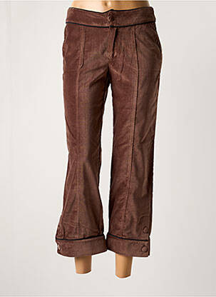 Pantalon 7/8 maro DIPLODOCUS femeie