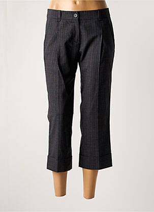 Pantalon trei sferturi buzunare gri LOLA femeie