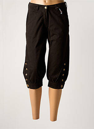 Pantalon trei sferturi buzunare maro JOST femeie