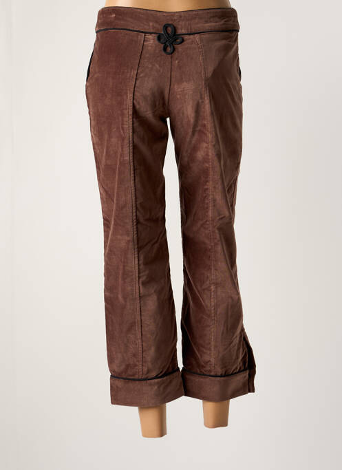 Pantalon 7/8 maro DIPLODOCUS femeie