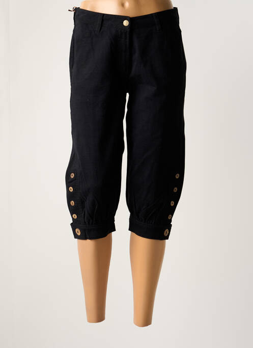 Pantalon trei sferturi negru JOST femeie