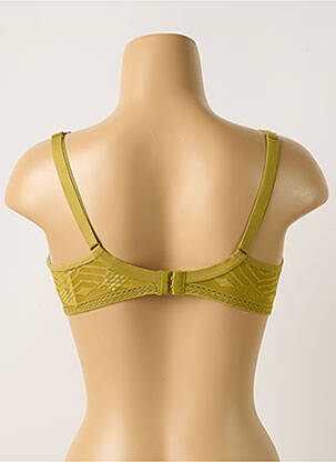 Sutien efect material satinat top sutien modelat verde PASSIONATA femeie