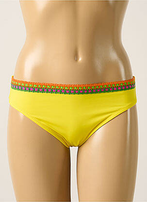 Chiloți de baie galben ANTIGEL femeie