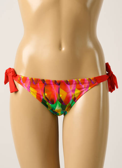 Chiloți de baie roșu ANTIGEL femeie