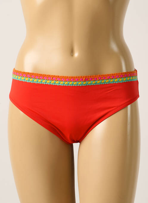 Chiloți de baie roșu ANTIGEL femeie