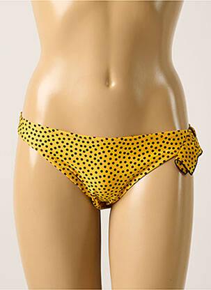 Chiloți de baie galben ANTIGEL femeie