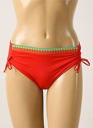 Chiloți de baie roșu ANTIGEL femeie