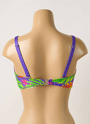Sutien de costum de baie elasticitate violet ANTIGEL femeie