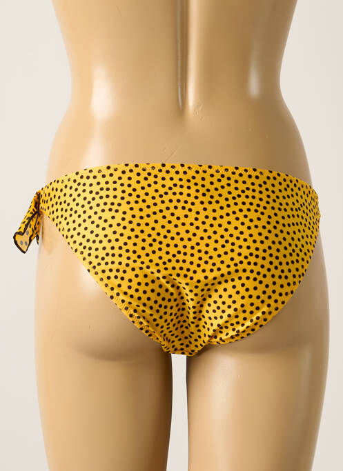 Chiloți de baie galben ANTIGEL femeie