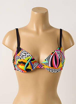 Sutien de costum de baie negru ANTIGEL femeie