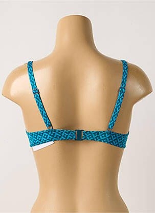 Sutien de costum de baie elasticitate top sutien modelat albastru SIMONE PERELE femeie