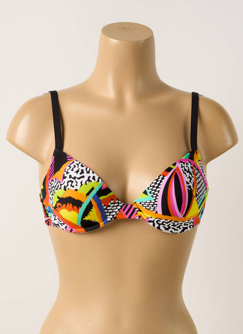 Sutien de costum de baie negru ANTIGEL femeie