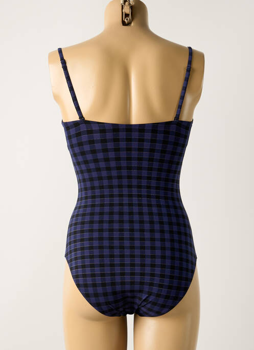 Costum de baie dintr-o singură piesă albastru SIMONE PERELE femeie