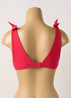 Sutien de costum de baie elasticitate top triunghiuri roz SIMONE PERELE femeie
