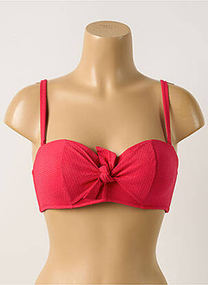 Sutien de costum de baie elasticitate top sutien push-up roz SIMONE PERELE femeie