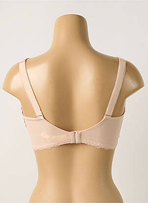 Sutien efect material satinat top sutien modelat culoare piersică AUBADE femeie