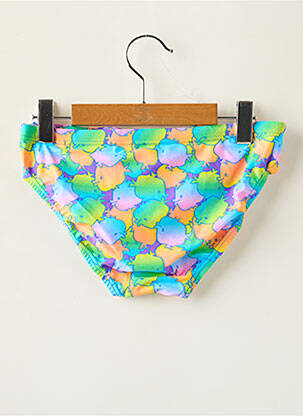Slip de baie țesătură satinată albastru SPEEDO băiat