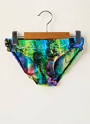 Slip de baie țesătură satinată albastru SPEEDO băiat
