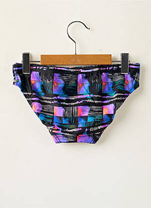 Slip de baie țesătură satinată negru SPEEDO băiat