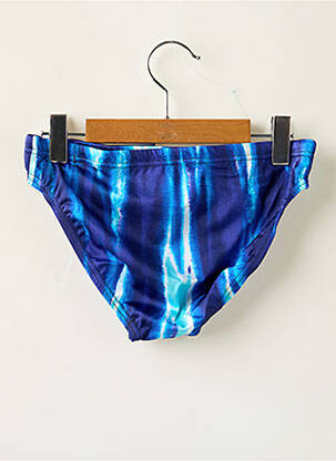 Slip de baie țesătură satinată albastru SPEEDO băiat