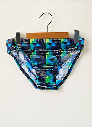 Slip de baie țesătură satinată albastru SPEEDO băiat