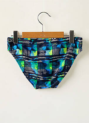Slip de baie țesătură satinată albastru SPEEDO băiat