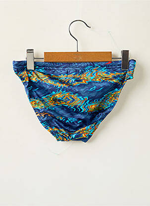 Slip de baie țesătură satinată albastru SPEEDO băiat