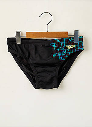Slip de baie negru SPEEDO băiat
