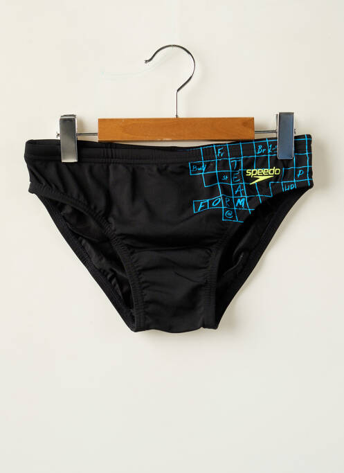 Slip de baie negru SPEEDO băiat