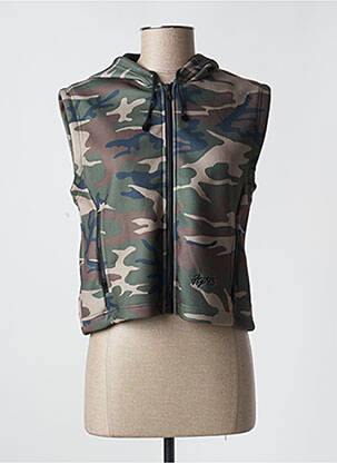 Jachete casual guler rotund verde FREEMAN T.PORTER femeie