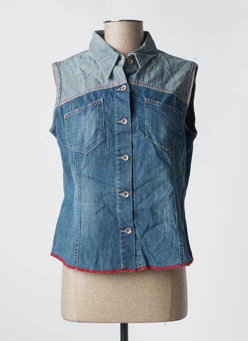 Cămașă albastru TEDDY SMITH femeie