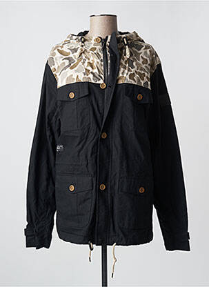 Parka mâneci lungi cu glugă negru TWO ANGLE femeie