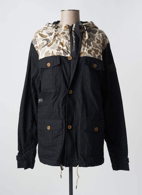 Parka negru TWO ANGLE femeie