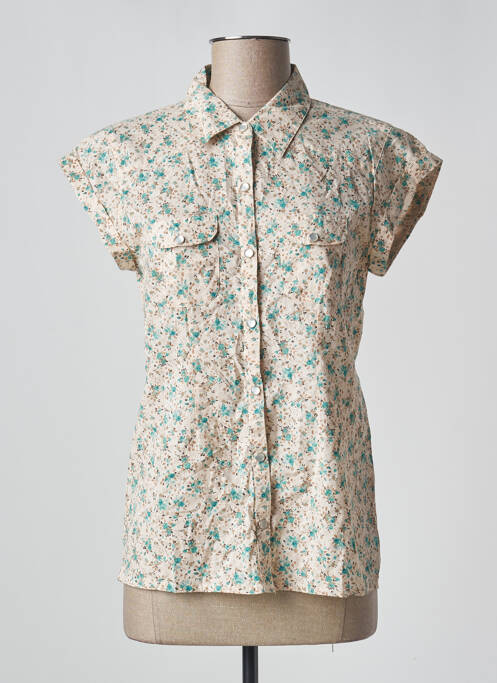 Cămașă bej ICHI femeie