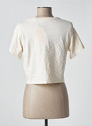 Tricou croială dreaptă mâneci scurte bej LEVI'S femeie