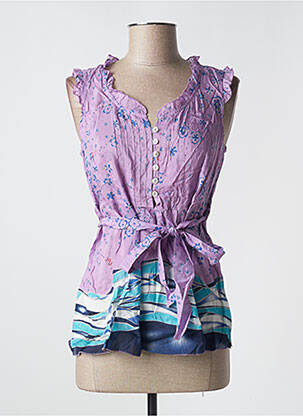 Top violet YES.ZEE femeie