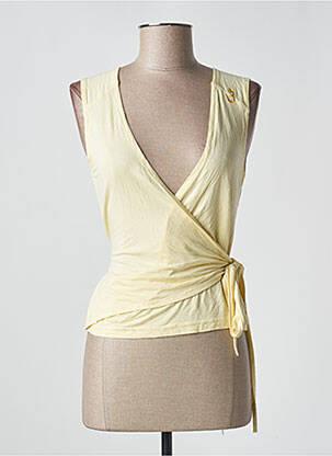 Cardigan petrecut galben BE YOU K femeie