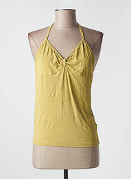 Top țesătură jersey bretele subțiri verde TEDDY SMITH femme