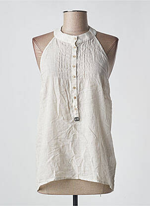 Top bej TEDDY SMITH femeie