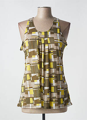 Top galben DDP femeie