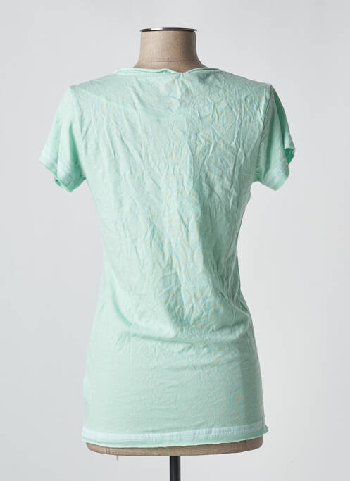 Tricou verde TEDDY SMITH femeie