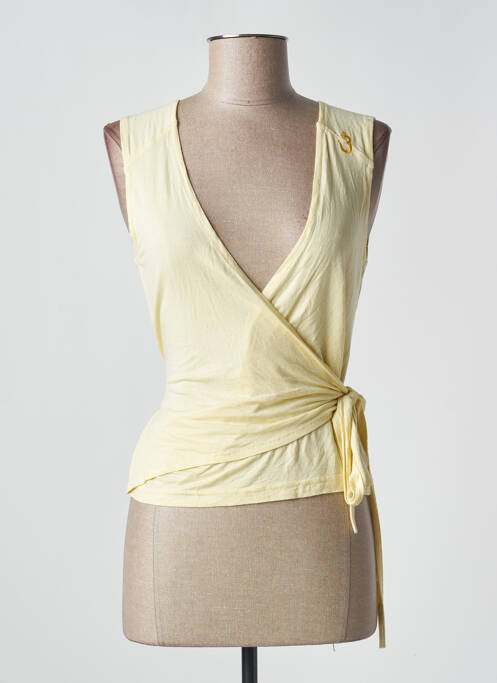 Cardigan petrecut galben BE YOU K femeie